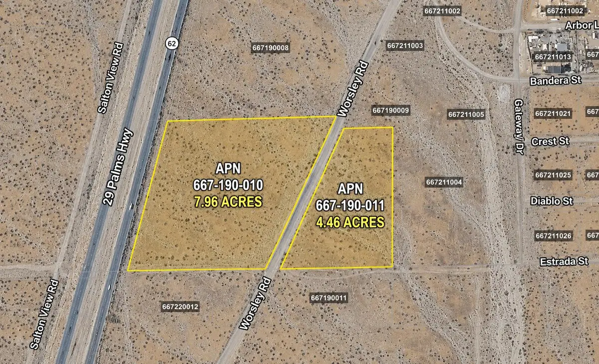 Apn 667-190-010 & 667-190-011, Desert Hot Springs, CA 92240 - #1