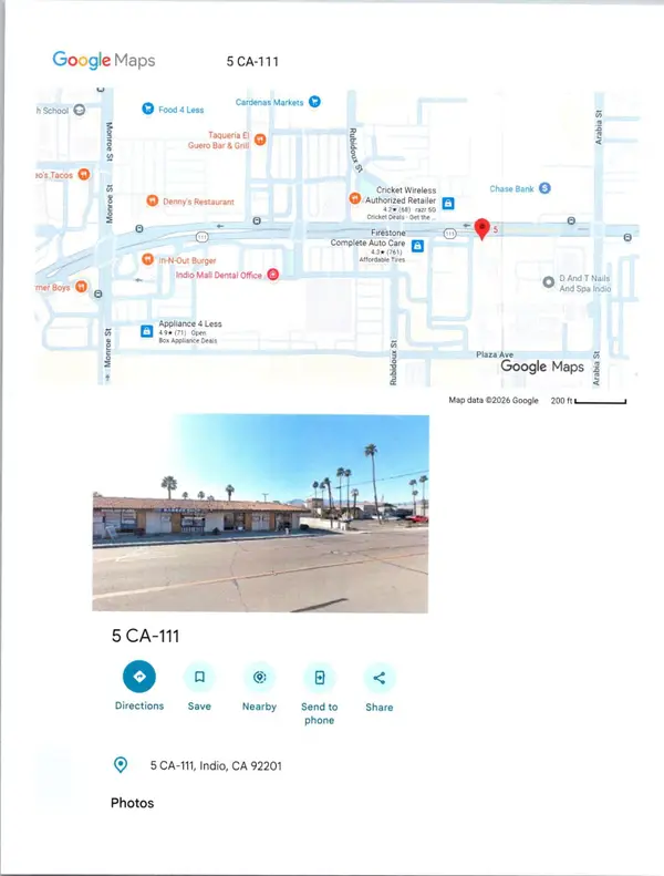5 California Hwy 111, Indio, CA 92201