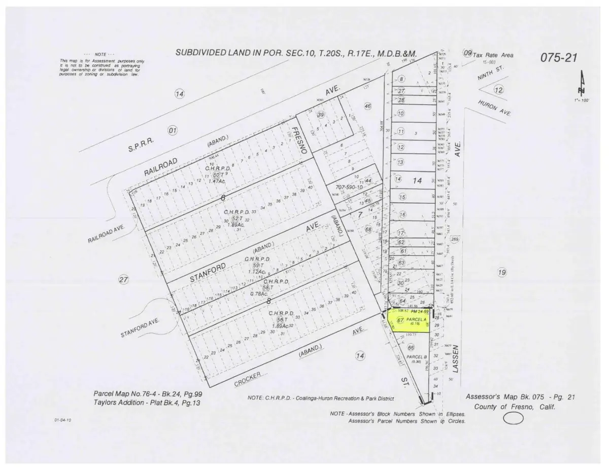 0 Lassen Avenue, Huron, CA 93234 - #1