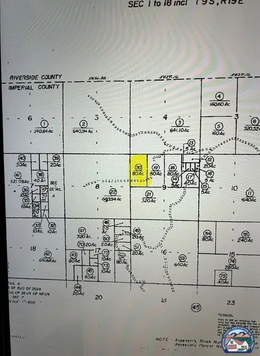 2   W2 Of Nw4 Sec 9-10, Winterhaven, CA 92283 - Image #2