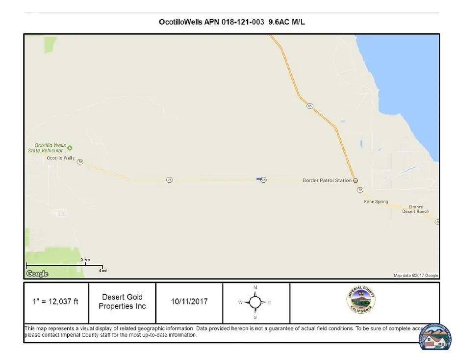 0 9.6 ac Highway 78, Salton Sea, CA 92004 - #1