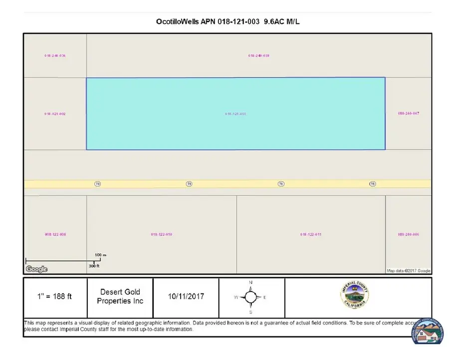 0 9.6 ac Highway 78, Salton Sea, CA 92004 - #3