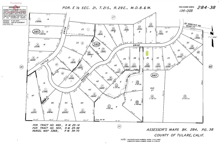 Lot 36 Mustang Drive, Springville, CA 93265 - #3