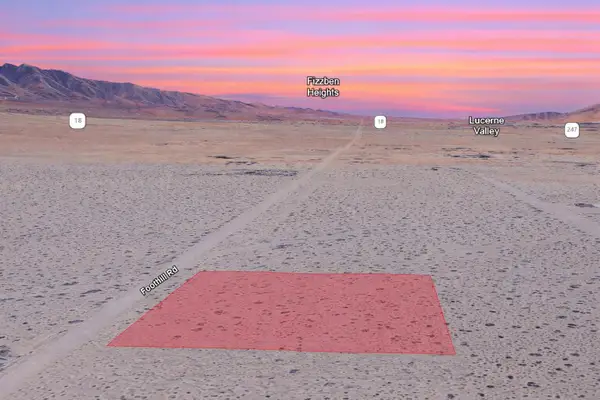 Foothill Rd, Lucerne Valley, CA 92356