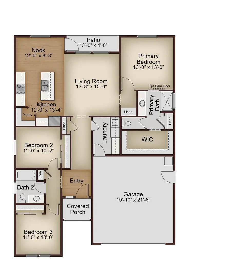 1534 S Conley Street, Porterville, CA 93257 - #2