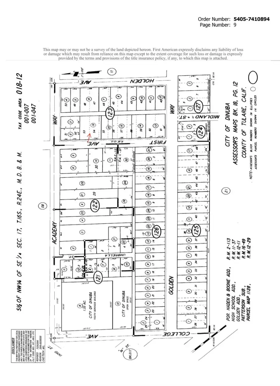 1124 S 1st Avenue, Dinuba, CA 93618 - #3