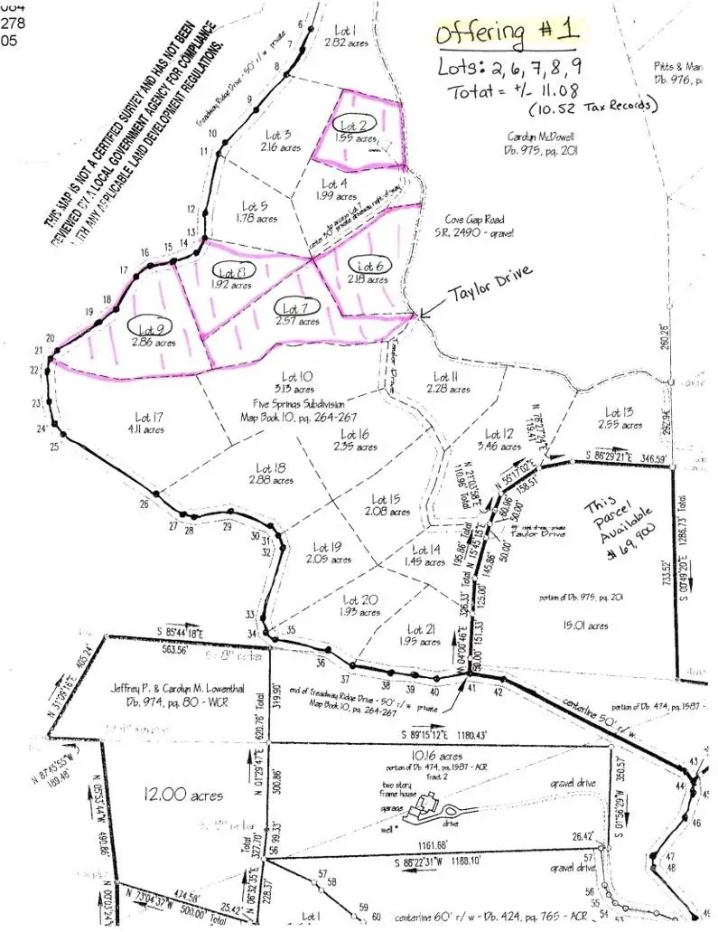 0 Cove Gap Road #Offering 1, Moravian Falls, NC 28654 - Image #1