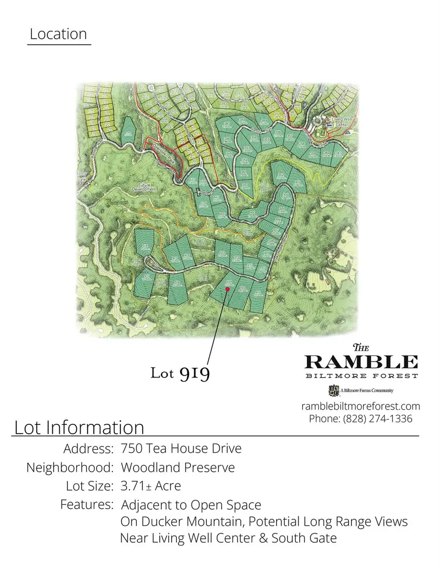 750 Tea House Drive #919, Asheville, NC 28803 - #2