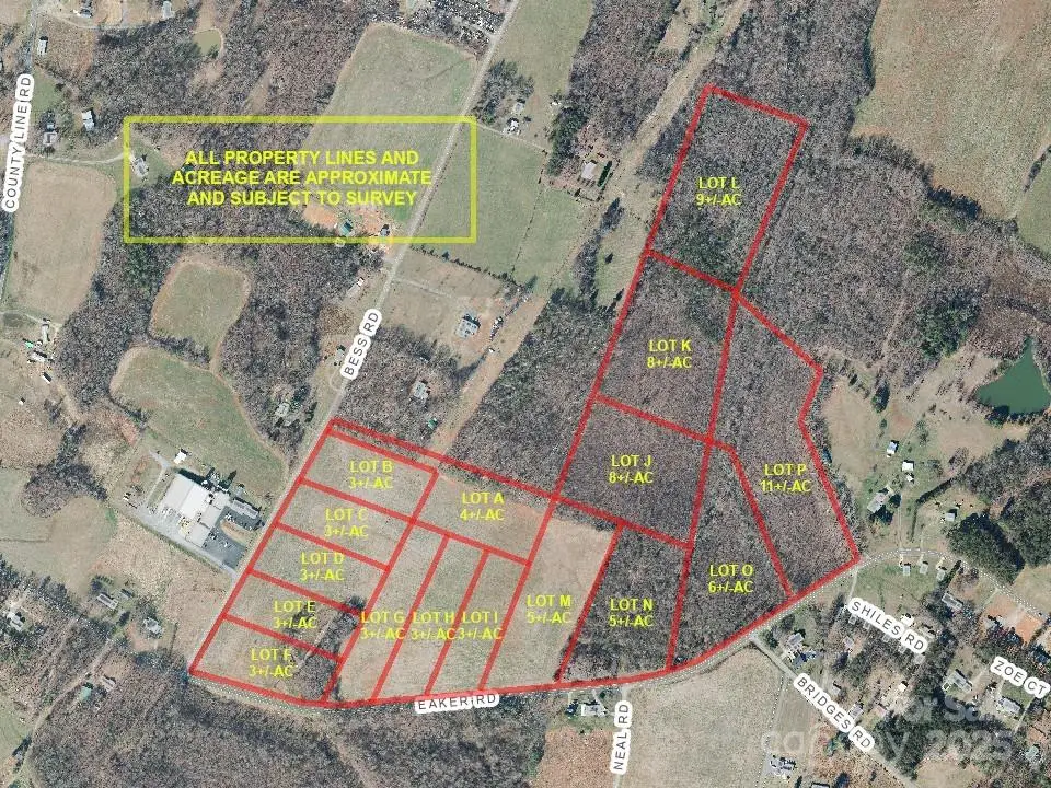 LOT H 3+/-AC Eaker Road, Kings Mountain, NC 28086 - Image #1