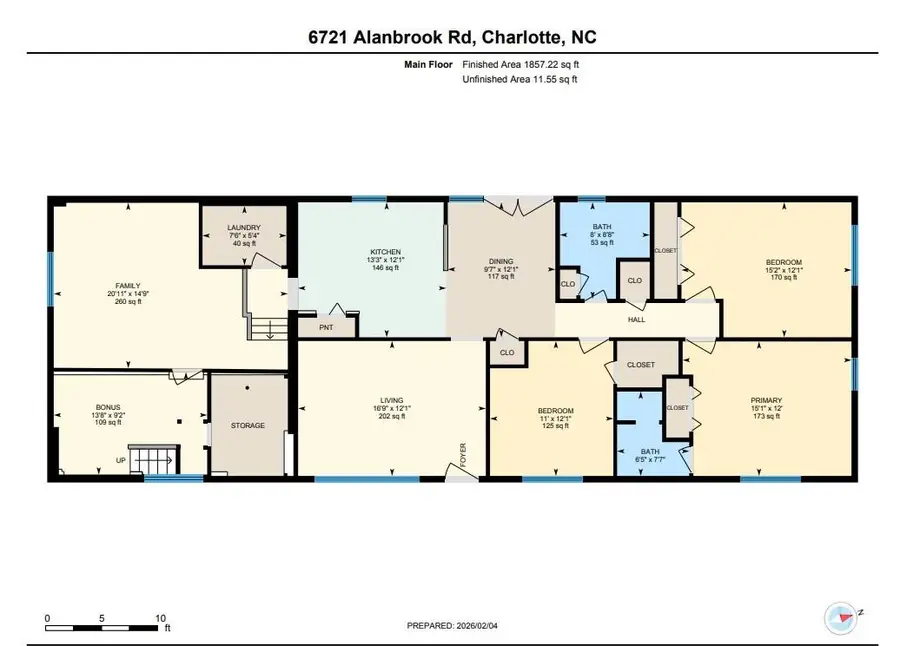 6721 Alanbrook Road, Charlotte, NC 28215 - #2