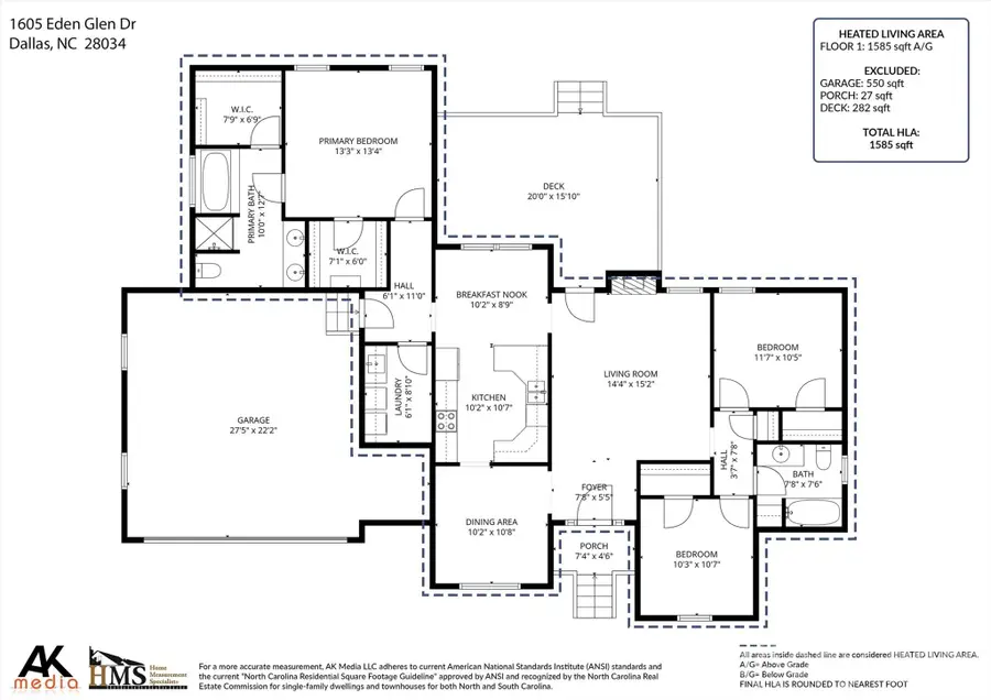 1605 Eden Glen Drive, Dallas, NC 28034 - #3
