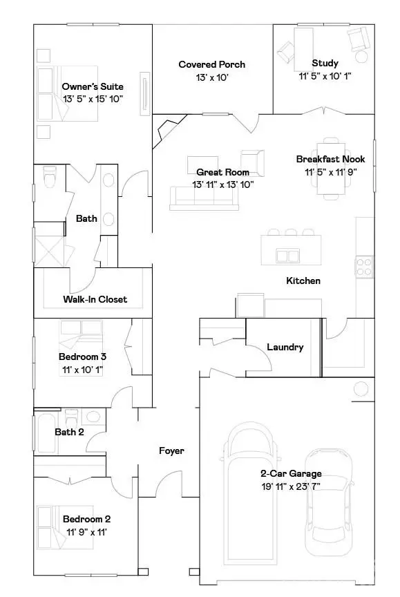 7080 Juneberry Way, Maiden, NC 28650 - #2