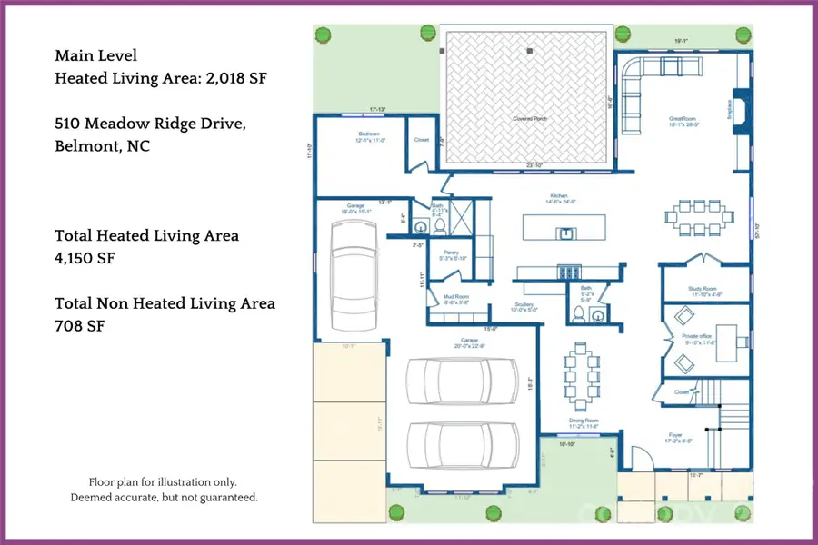 510 Meadow Ridge Drive, Belmont, NC 28012 - #3