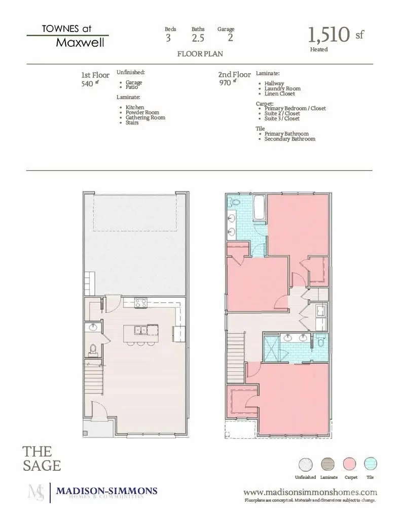 508 Mystic Park Alley #1, Huntersville, NC 28078 - #3