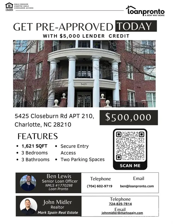 5425 Closeburn Road #210, Charlotte, NC 28210