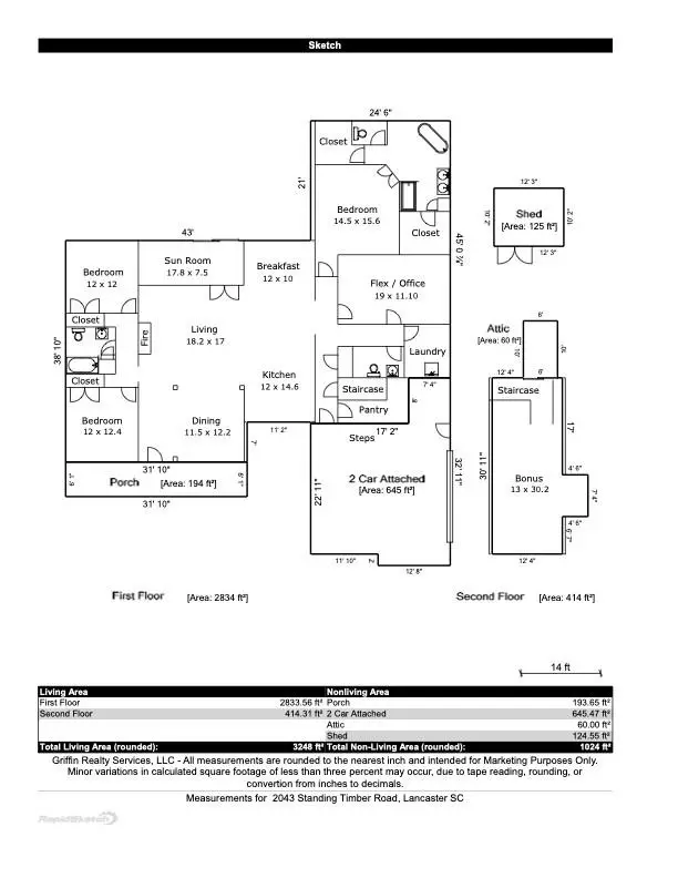 2043 Standing Timber Road, Lancaster, SC 29720 - #2
