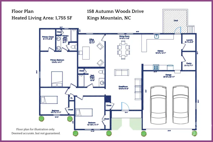 158 Autumn Woods Drive, Kings Mountain, NC 28086 - #3