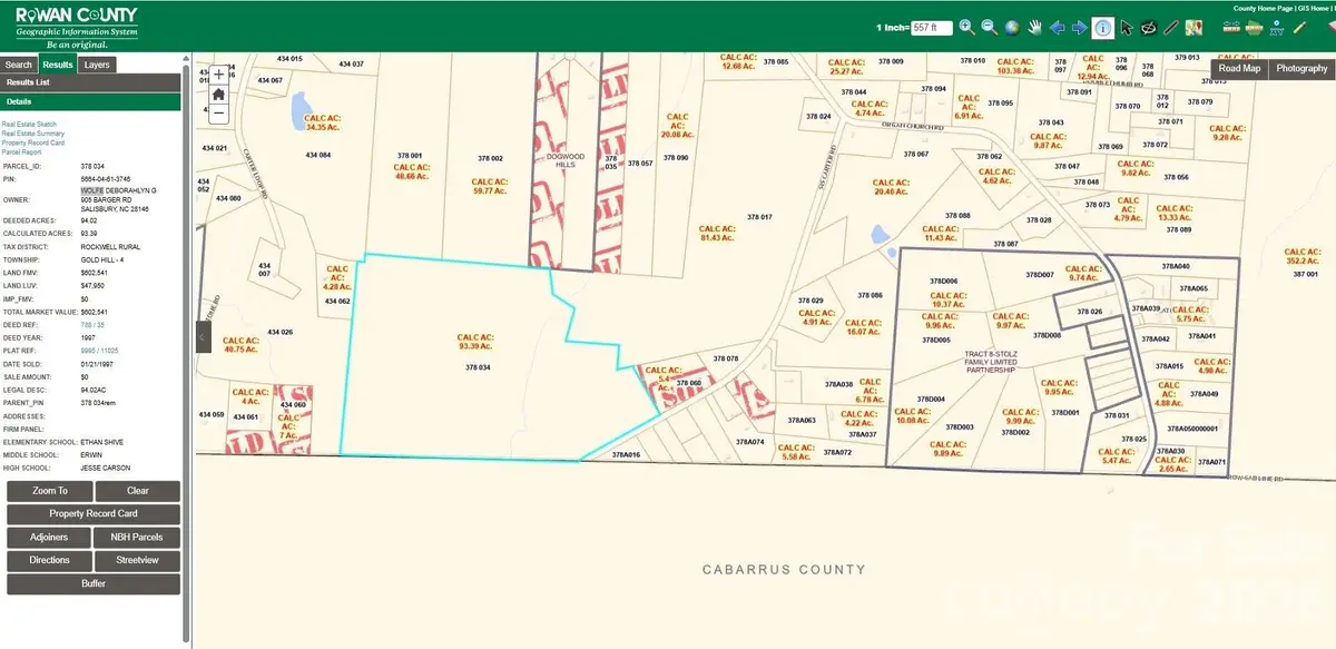 0 Sisk Carter Road, Rockwell, NC 28138 - #1