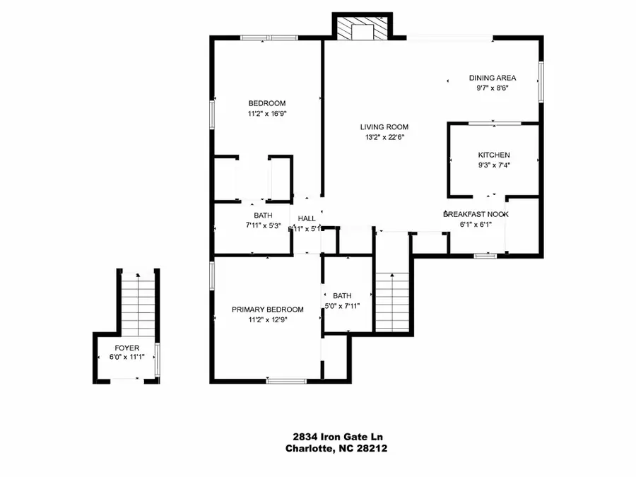 2834 Iron Gate Lane, Charlotte, NC 28212 - #2