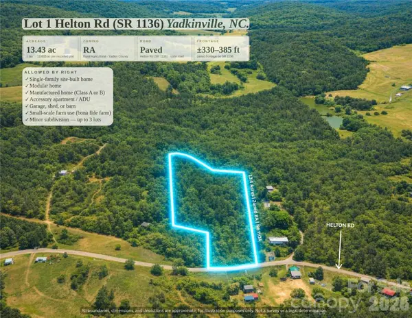 00-00 Helton Road #LOT  1, Yadkinville, NC 27055