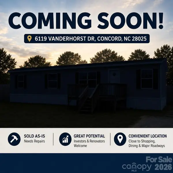 6119 Vanderhorst Drive, Concord, NC 28025