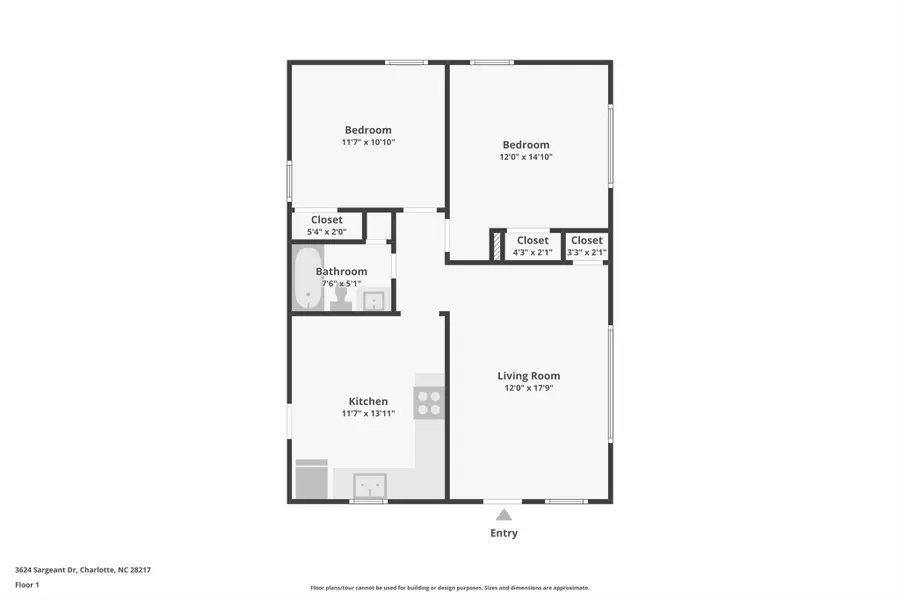 3624 Sargeant Drive, Charlotte, NC 28217 - #2