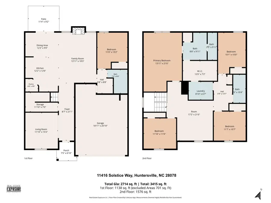 11416 Solstice Way, Huntersville, NC 28078 - #2