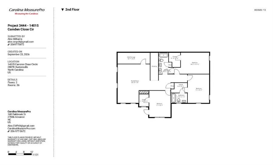 14015 Camden Close Circle, Huntersville, NC 28078 - #3