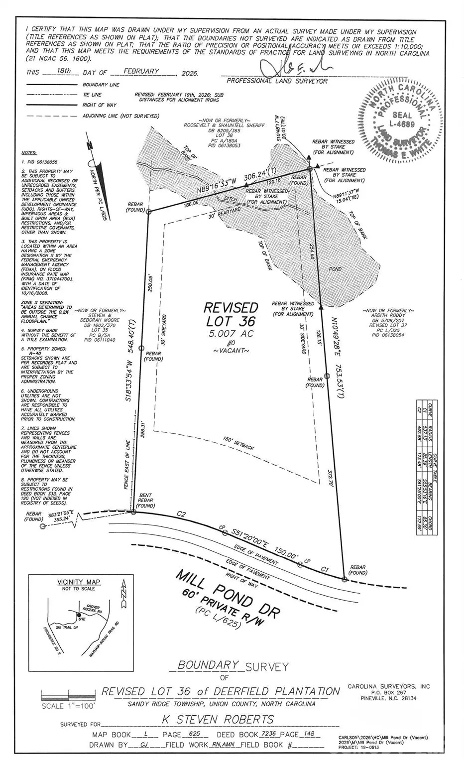 0 Mill Pond Drive, Waxhaw, NC 28173 - #1