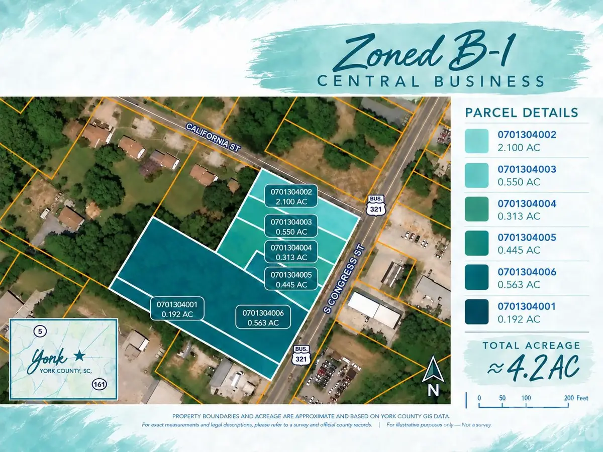 222 Congress Street S, York, SC 29745 - #1