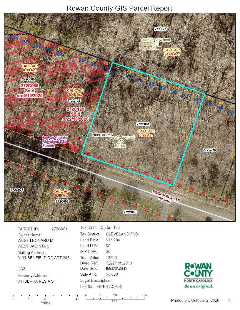 000 Fiber Acres A Street #86, Cleveland, NC 27013 - #1