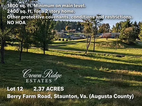 TBD 2.37 Berry Farm Rd, Staunton, VA 24401