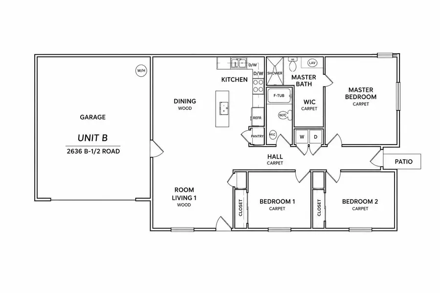 2636 B 1/2 Road, Grand Junction, CO 81503 - #2