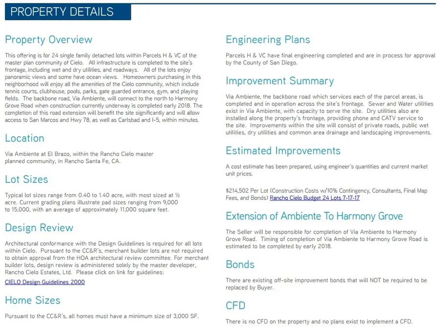 0 Via Ambiente, Rancho Santa Fe, CA 92067 - Image #2