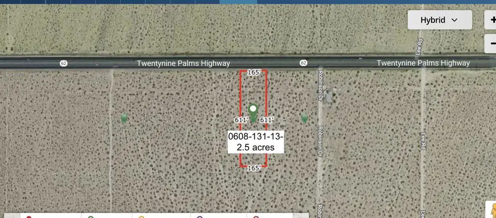 2 .5 Acres Hwy 62 Near Robinson Drive, Joshua Tree, CA 92252 - Image #1