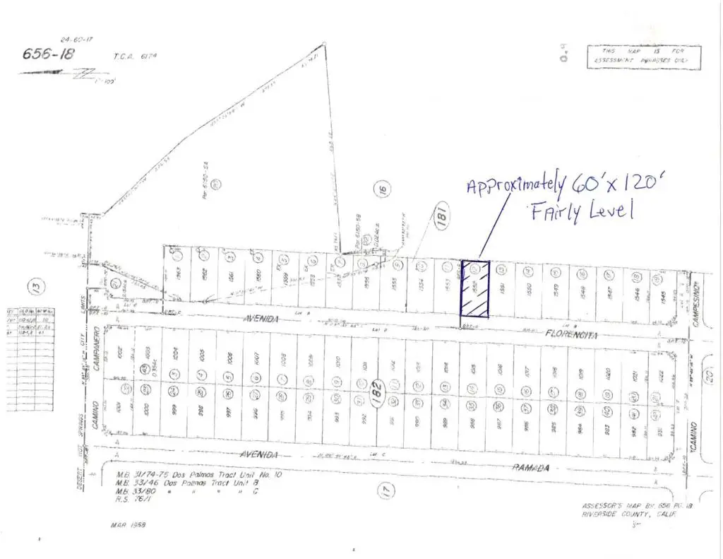 Lot 1552 Avenida Florencita, Desert Hot Springs, CA 92240 - #1