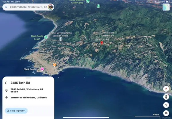 2685 Toth Rd, Whitethorn, CA 95589