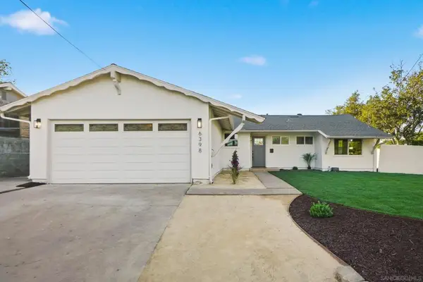 6398 Badger Lake Ave, San Diego, CA 92119