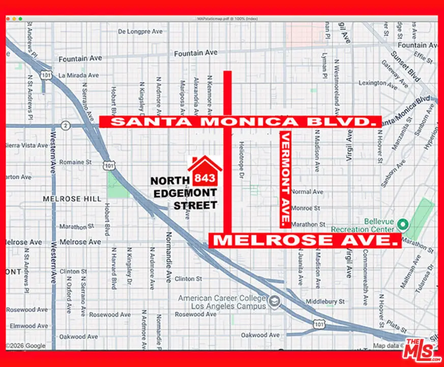843 N Edgemont Street, Los Angeles, CA 90029 - #3