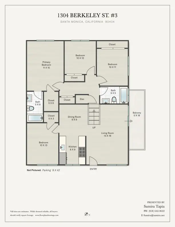 1304 Berkeley Street #3, Santa Monica, CA 90404 - #1