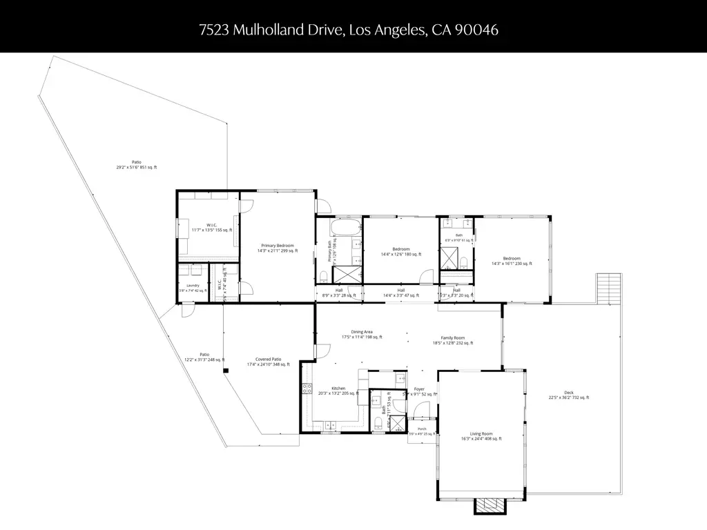 7523 Mulholland Drive, Los Angeles, CA 90046 - #1