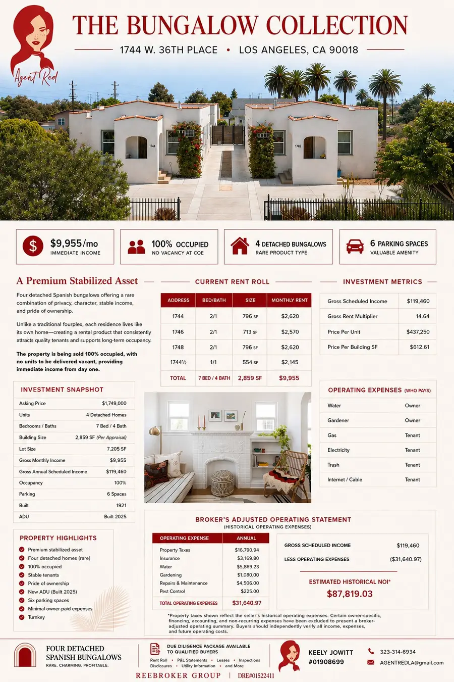 1744 W 36th Place, Los Angeles, CA 90018 - #2