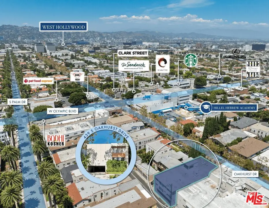 439 S Oakhurst Drive, Beverly Hills, CA 90212 - #1