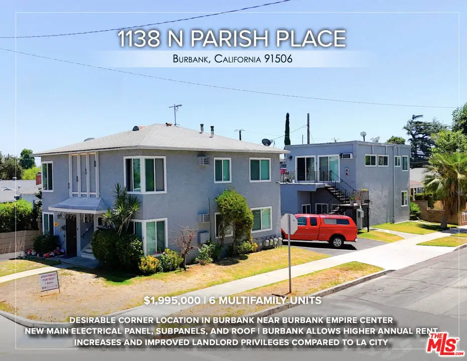 1138 N Parish Place, Burbank, CA 91506 - #1