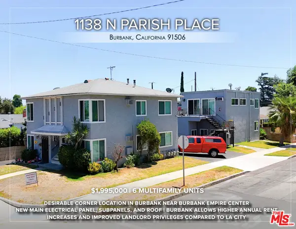 1138 N Parish Place, Burbank, CA 91506