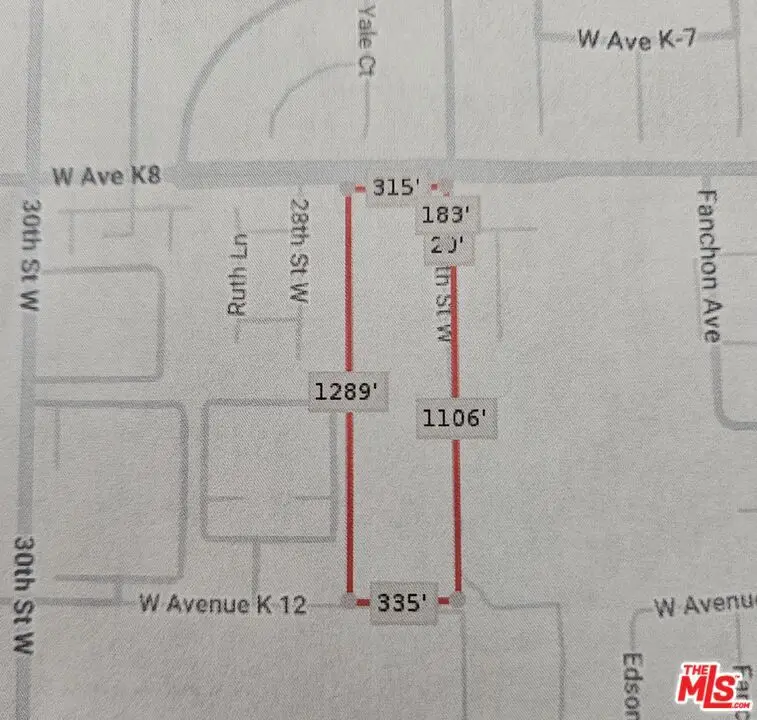 0 W Ave K8/ Vic 27th Street, Lancaster, CA 93536 - #2