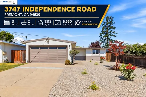 3747 Independence Road, Fremont, CA 94538