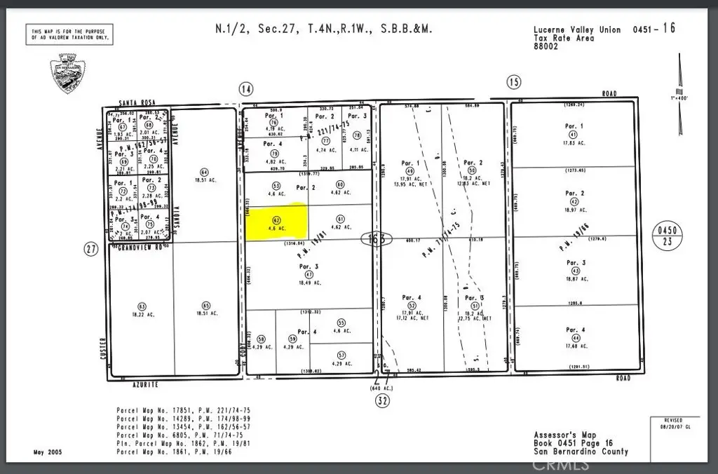 0 Cody Parcel #0451-163-62 Road, Lucerne Valley, CA 92356 - #1