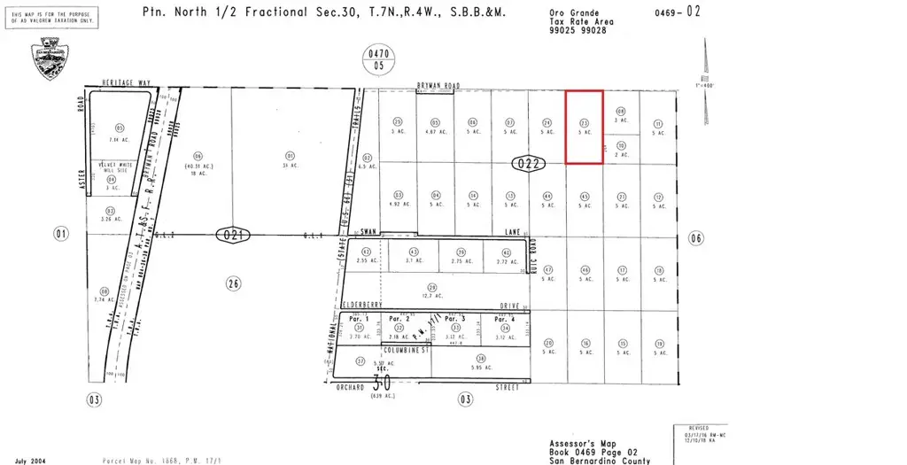 0 Bryman Road, Oro Grande, CA 92368 - #1