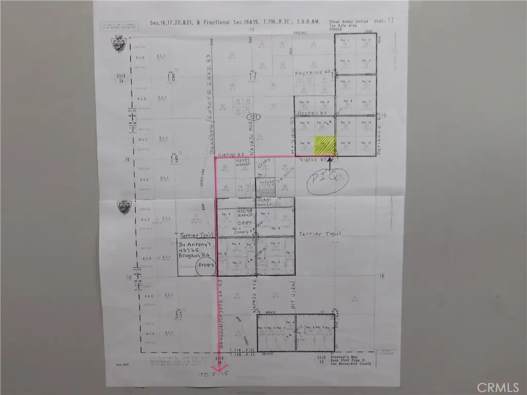 0 Virtue Road, Newberry Springs, CA 92365 - #1